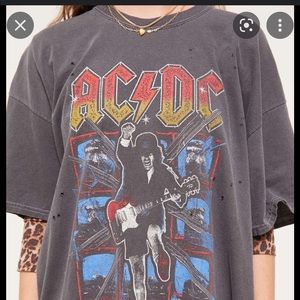 AC/DC T-Shirt Dress